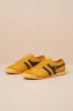 Race Sun and Black Leather Lace-Up Sneakers sold by Lulus