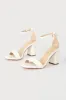 Arylee White Ankle Strap Heels sold by Lulus