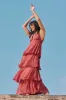 Amazing Evening Dark Rose Pink Tiered Maxi Dress sold by Lulus