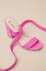 Alta Orchid Suede Lace-Up Heels sold by Lulus