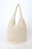 Vacay Bound Cream Crochet Tote Bag sold by Lulus