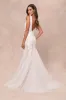 Exceptional Vow White Tulle Lace Applique Mermaid Maxi Dress sold by Lulus