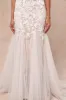 Exceptional Vow White Tulle Lace Applique Mermaid Maxi Dress sold by Lulus