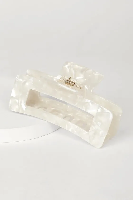 Stylish Manner White Claw Hair Clip sold by Lulus product image thumbnail 2