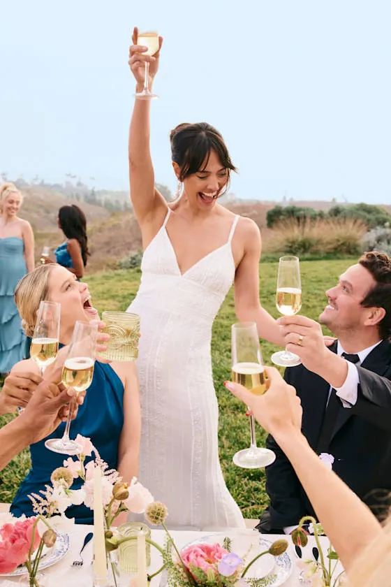 Stunning Vow White Beaded Sequin Maxi Dress sold by Lulus