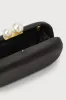 Poised Feelings Black Satin Pearl Box Clutch sold by Lulus