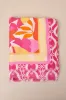Maelle Pink and Yellow Abstract Sarong Scarf sold by Lulus