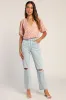 Flirty Florals Pink Floral Print Crinkle Surplice Crop Top sold by Lulus
