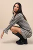 Whitlie Black Platform Knee-High Boots sold by Lulus