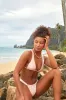 Bisou Light Pink Cheeky High-Cut Bikini Bottoms sold by Lulus