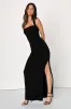Glamorous Dedication Black Sleeveless Column Maxi Dress sold by Lulus