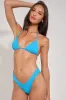 Sandy Messages Teal Blue Ribbed Bikini Bottoms sold by Lulus