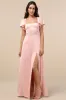 Ultimate Sweetness Light Pink Satin Flutter Sleeve Maxi Dress sold by Lulus