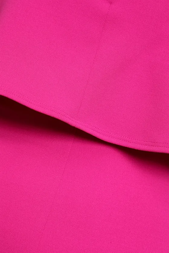 Power of Love Magenta Strapless Jumpsuit sold by Lulus product image thumbnail 4