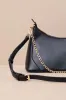 Charismatic Charm Black Chain Strap Shoulder Bag sold by Lulus