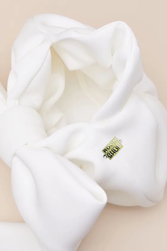 Bowie Ivory Bow Handbag sold by Lulus product image thumbnail 4