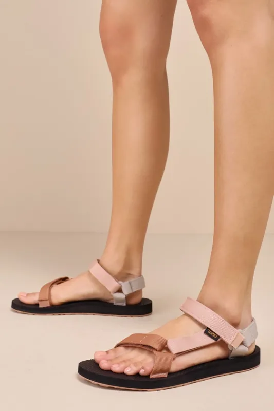 Original Universal Maple Sugar Multi Sandals sold by Lulus