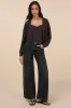 Cutest Duet Charcoal Knit Cami Top and Cardigan Sweater Set sold by Lulus