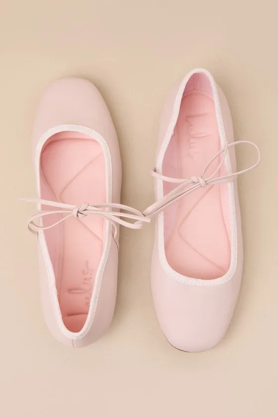 Felicitie Ballet Pink Bow Ballet Flats sold by Lulus product image thumbnail 3
