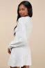 Snuggly Chic Grey Cable Knit Long Sleeve Sweater Mini Dress sold by Lulus