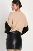 Unforgettable Energy Black Vegan Leather Mini Skirt sold by Lulus