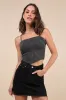 Effortless Possibilities Charcoal Grey Ribbed Crop Tank Top sold by Lulus