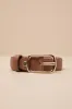 Coveted Necessity Brown Leather Belt sold by Lulus