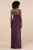 Whimsical Beauty Dark Purple Satin Plisse Strapless Maxi Dress sold by Lulus