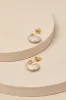 Eternal Shine 14KT Gold Rhinestone Hoop Earrings sold by Lulus