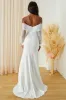 Blissfully Loved White Satin Organza Off-the-Shoulder Maxi Dress sold by Lulus