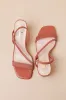 Capucine Terracotta Strappy Slingback High Heel Sandals sold by Lulus