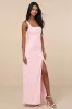 Glamorous Disposition Light Pink Ruched Maxi Dress sold by Lulus