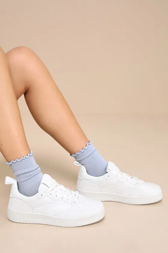 Mezereon White Sneakers sold by Lulus product image thumbnail 2