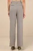 Pivotal Poise Beige Houndstooth High-Rise Straight Trousers sold by Lulus