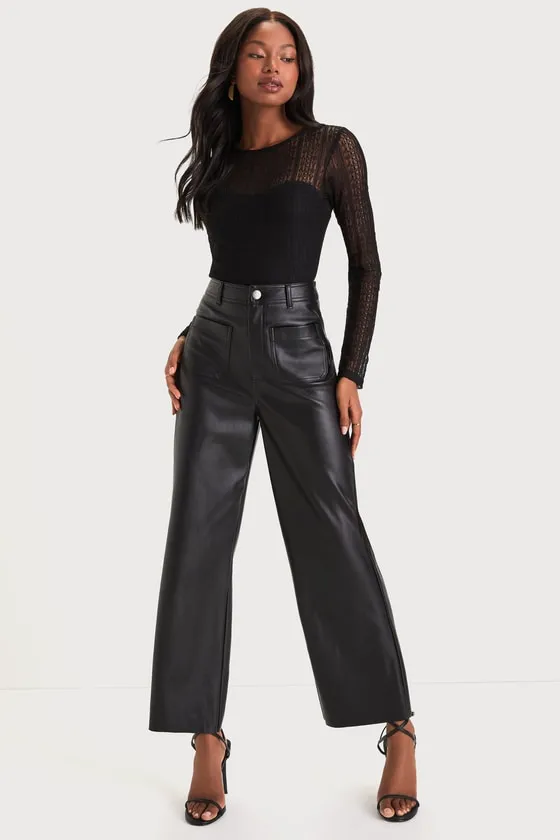 Sheer Passion Black Sheer Lace Long Sleeve Bodysuit sold by Lulus product image thumbnail 4