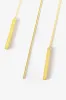 Keep it Chic Gold Threader Earrings sold by Lulus