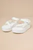 Flatform Universal Bright White Sandals sold by Lulus