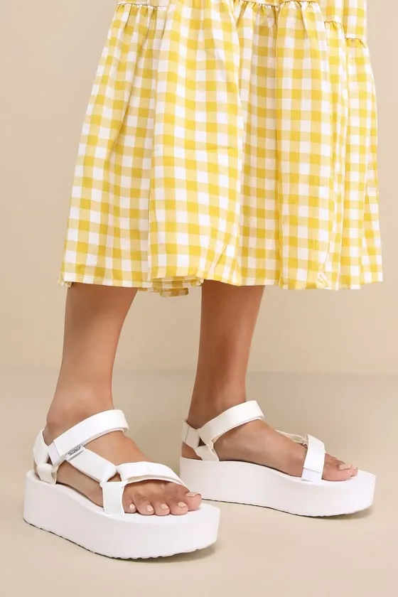 Flatform Universal Bright White Sandals sold by Lulus product image thumbnail 2