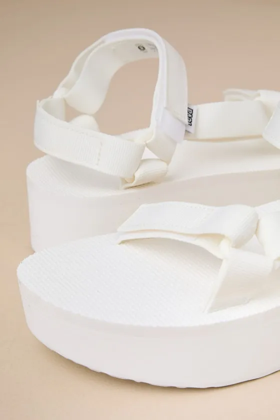 Flatform Universal Bright White Sandals sold by Lulus product image thumbnail 4