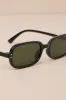 Modern Sweetie Black Small Rectangle Sunglasses sold by Lulus