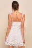 Charmaine White Embroidered Mini Dress sold by Lulus