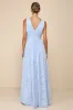 Sweet Sophistication Light Blue Burnout Floral Maxi Dress sold by Lulus
