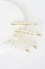 Exquisite Taste Gold and Pearl Hair Pin Set sold by Lulus