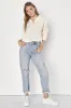 Cozy Forecast Ivory Collared Pullover Sweater sold by Lulus