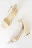 Harper Off White Ankle Strap Heels sold by Lulus