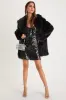 Fabulous Option Black Faux Fur Coat sold by Lulus