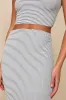Trendy Match White Striped Ribbed Two-Piece Midi Dress sold by Lulus