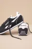 Classic AZ Washed Black and Chalk Suede Leather Sneakers sold by Lulus