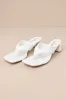 Cachia White High Heel Thong Sandals sold by Lulus