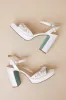 SB-Avian Ivory Satin Pearl Rhinestone Platform High Heel Sandals sold by Lulus